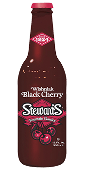 Stewart's Black Cherry Wishniak Soda