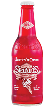 Stewart's Cherries 'n Cream Soda