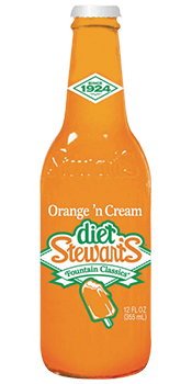 Stewart's Diet Orange 'n Cream Soda