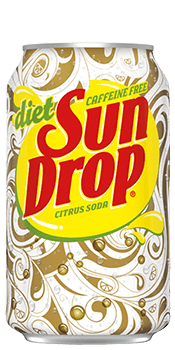 Diet Sun Drop Citrus Soda - Caffeine Free