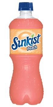 Sunkist® Peach Flavored Soda
